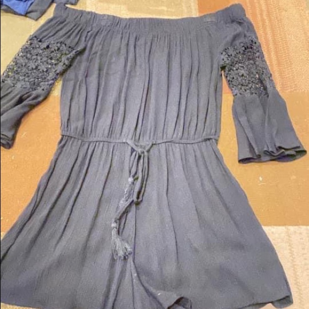 Off the shoulder romper